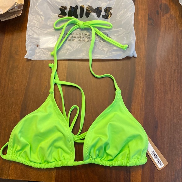 SKIMS Swim Skims Triangle Bikini Top Nwt Poshmark